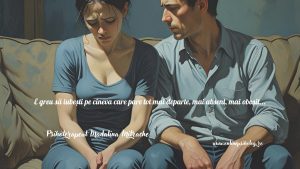 E greu să iubești pe cineva care pare tot mai departe, mai absent, mai obosit... și totuși nu spune că e ceva în neregulă. Depresia nu apare cu etichetă. Nu țipă. 