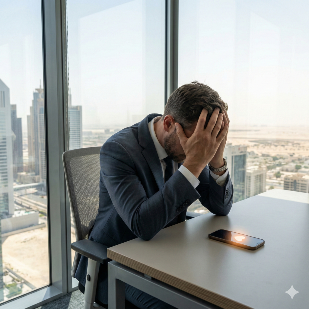 Burnout profesional in Dubai suport psihologic online romani EAU