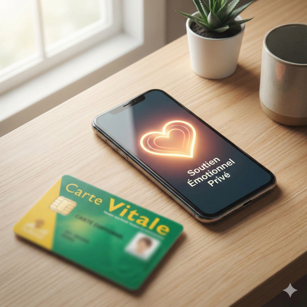 Confidentialitate psiholog privat Franta fata de CPAM si Carte Vitale